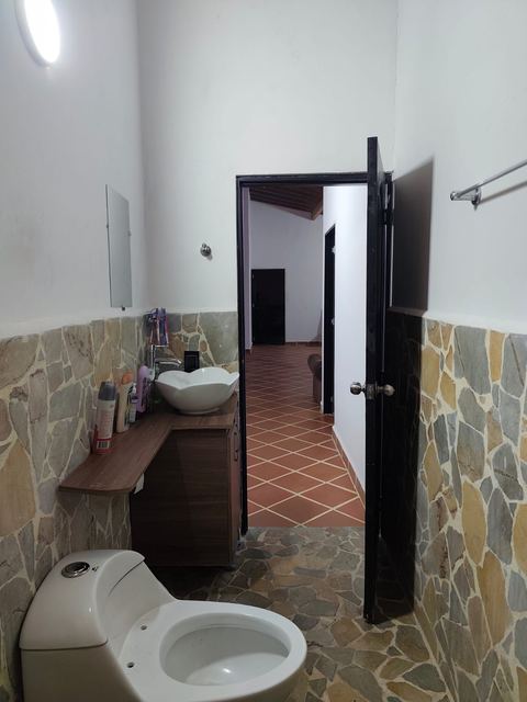 Baño de la finca