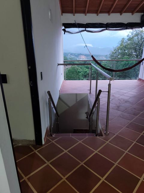 Zona de hamacas con vista